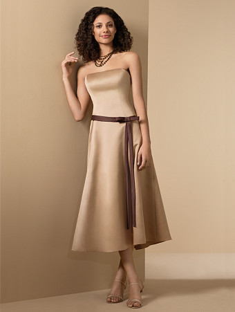 brown dress gold shoes