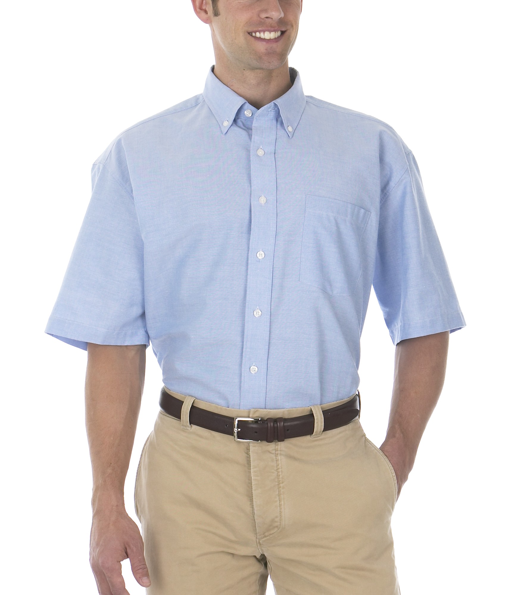 french blue oxford shirt