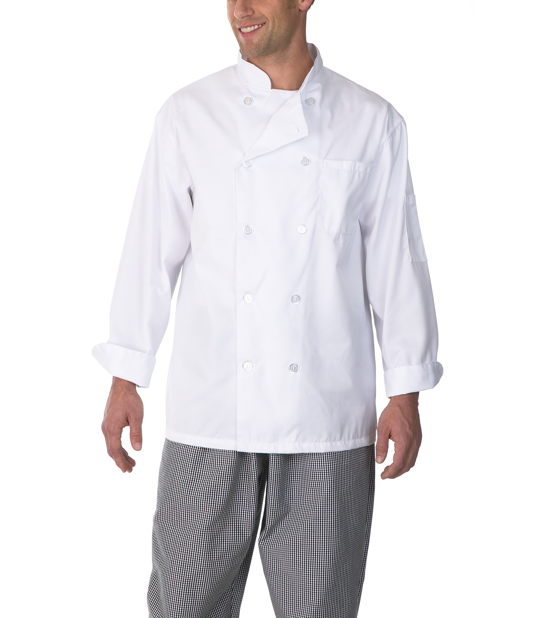 AMP_CA Canadian Linen Classic Chef Coat