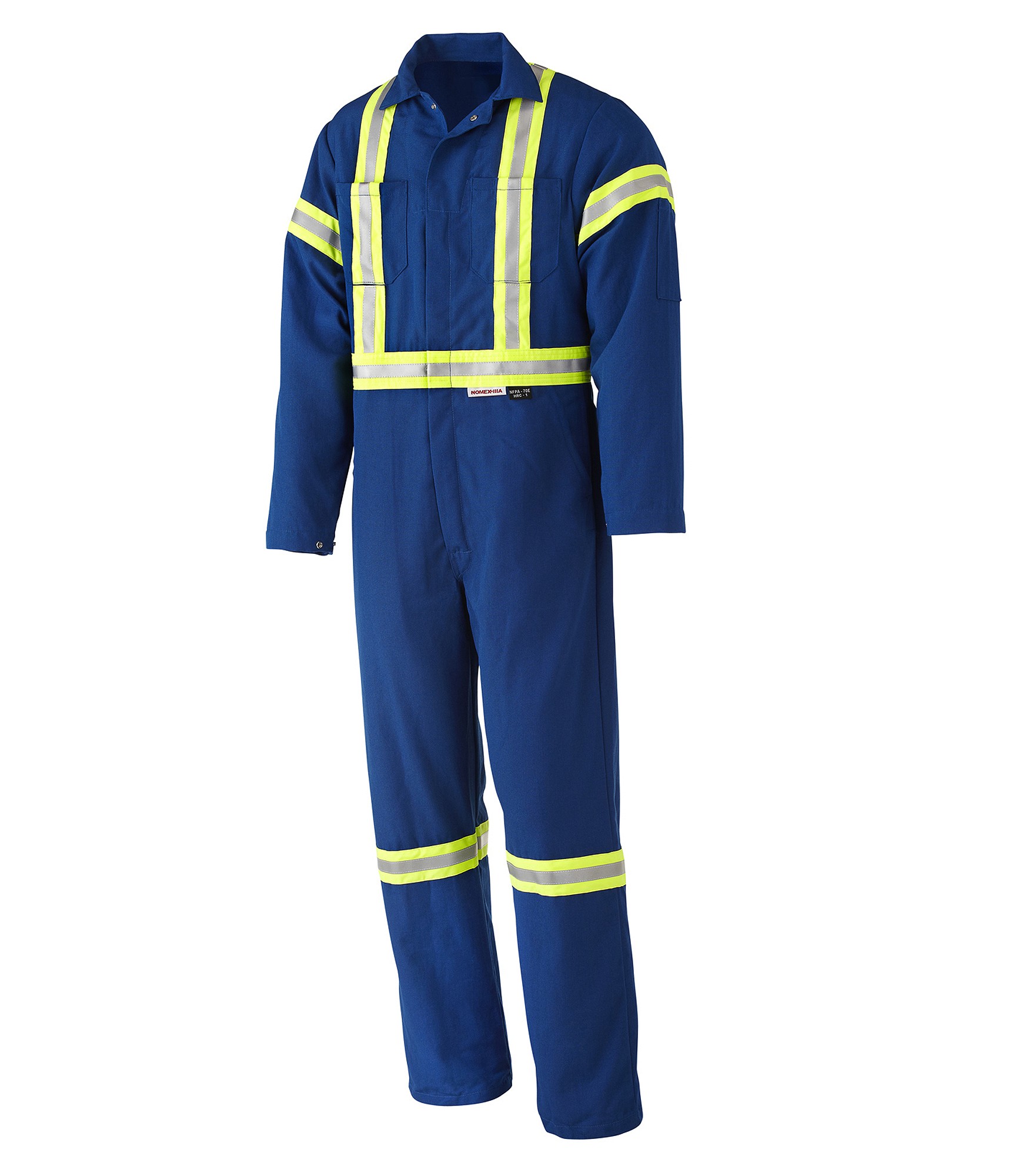 AMP_CA Canadian Linen Flame Resistant Nomex® Premium Coverall with Reflective Trim 6 oz