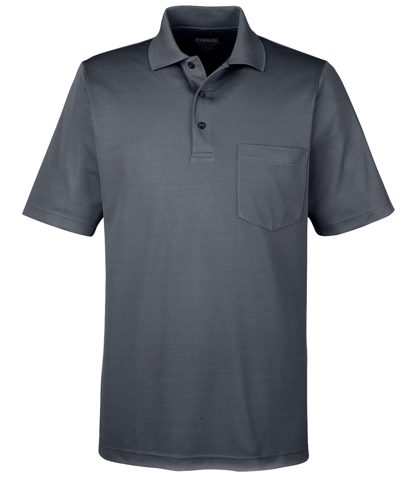 AMP_CA Core365™ Origin Mens Performance Pique Polo with Pocket