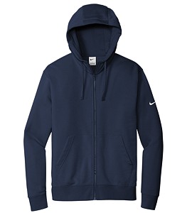Nike Club Swoosh Sweat à capuche en polaire à fermeture éclair