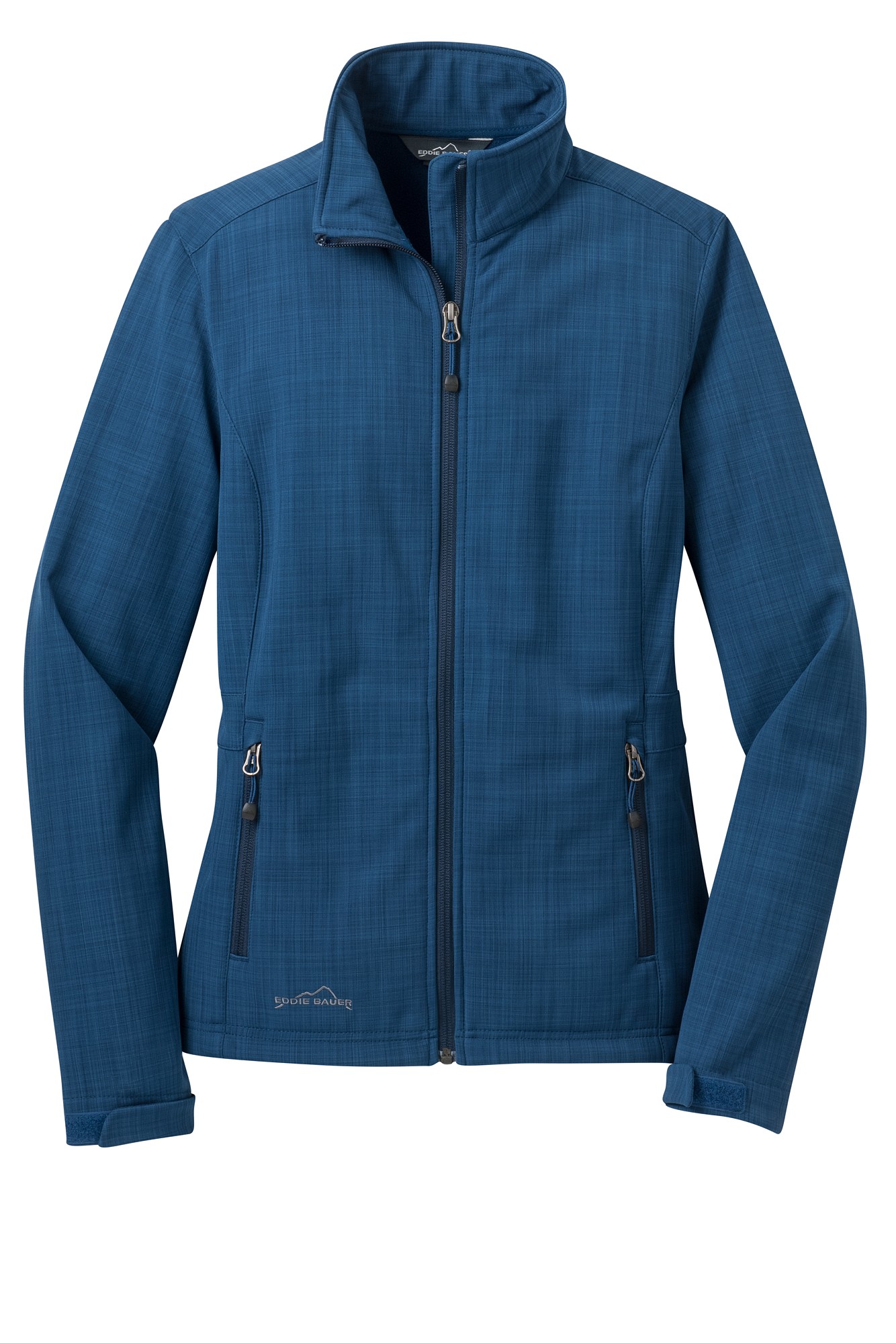 AMP_CA Eddie Bauer® Shaded Crosshatch Soft Shell Ladies Jacket