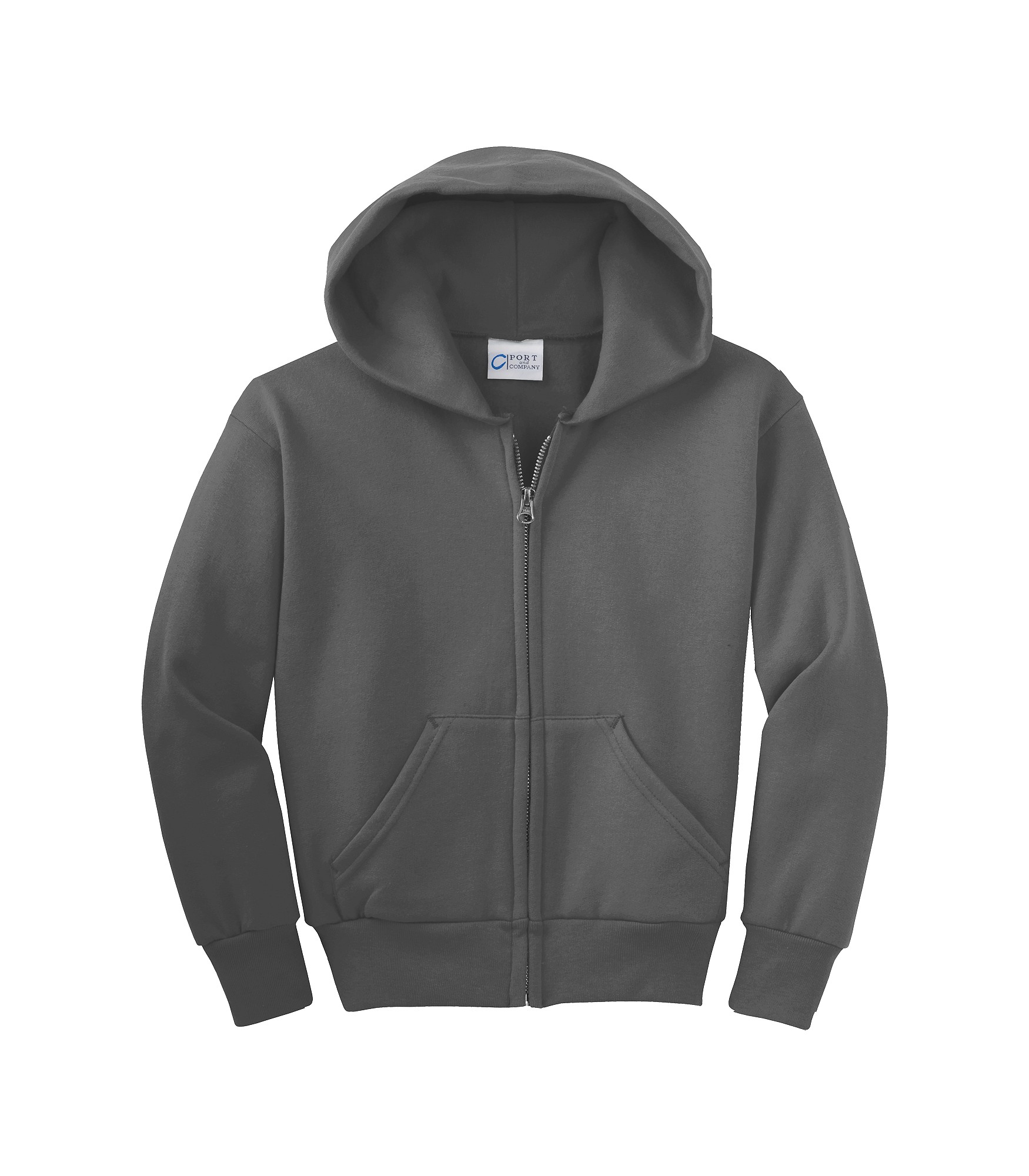 youth full zip hoodie