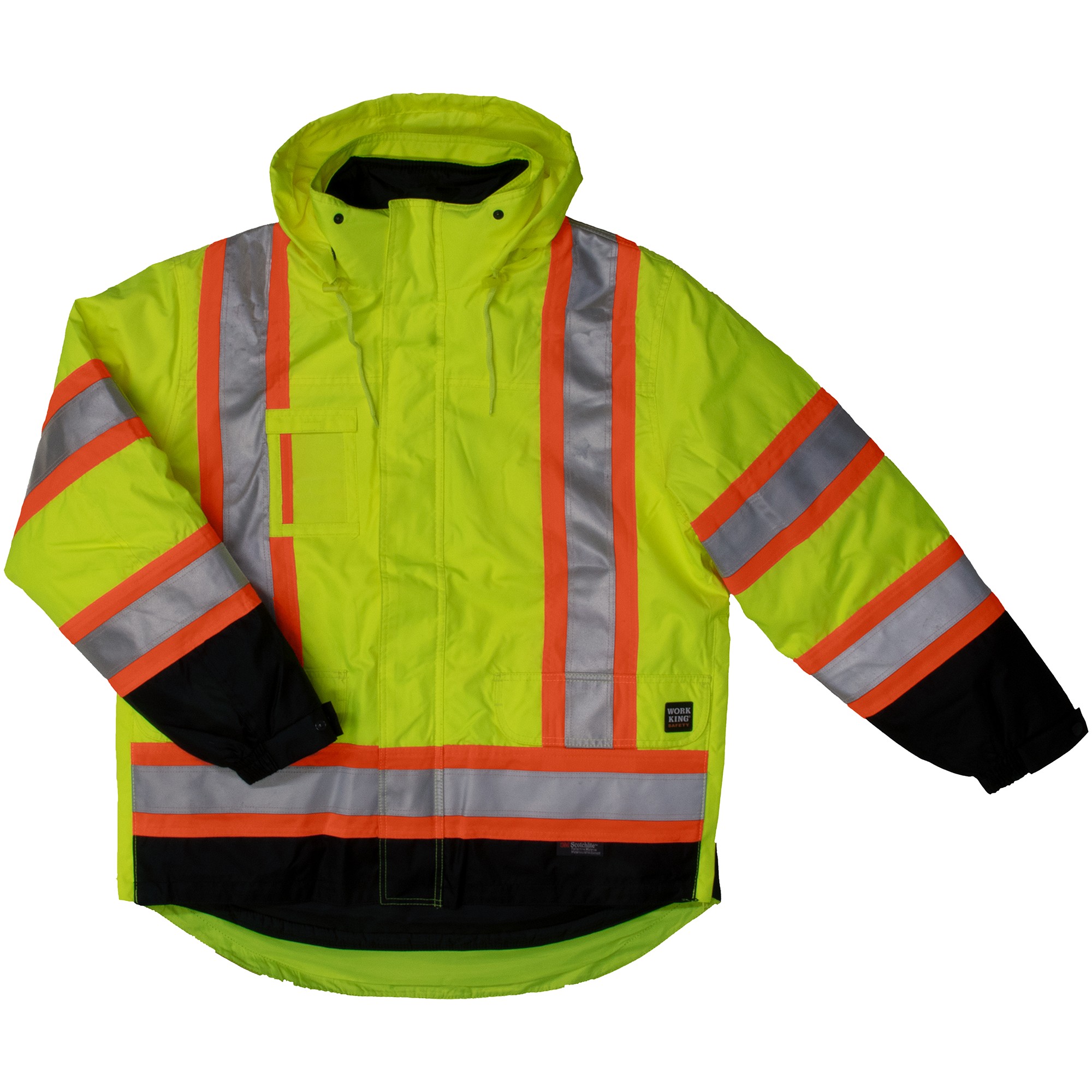 AMP_CA  Tough Duck Poly-Oxford Insulated Safety 5-in-1 Jacket