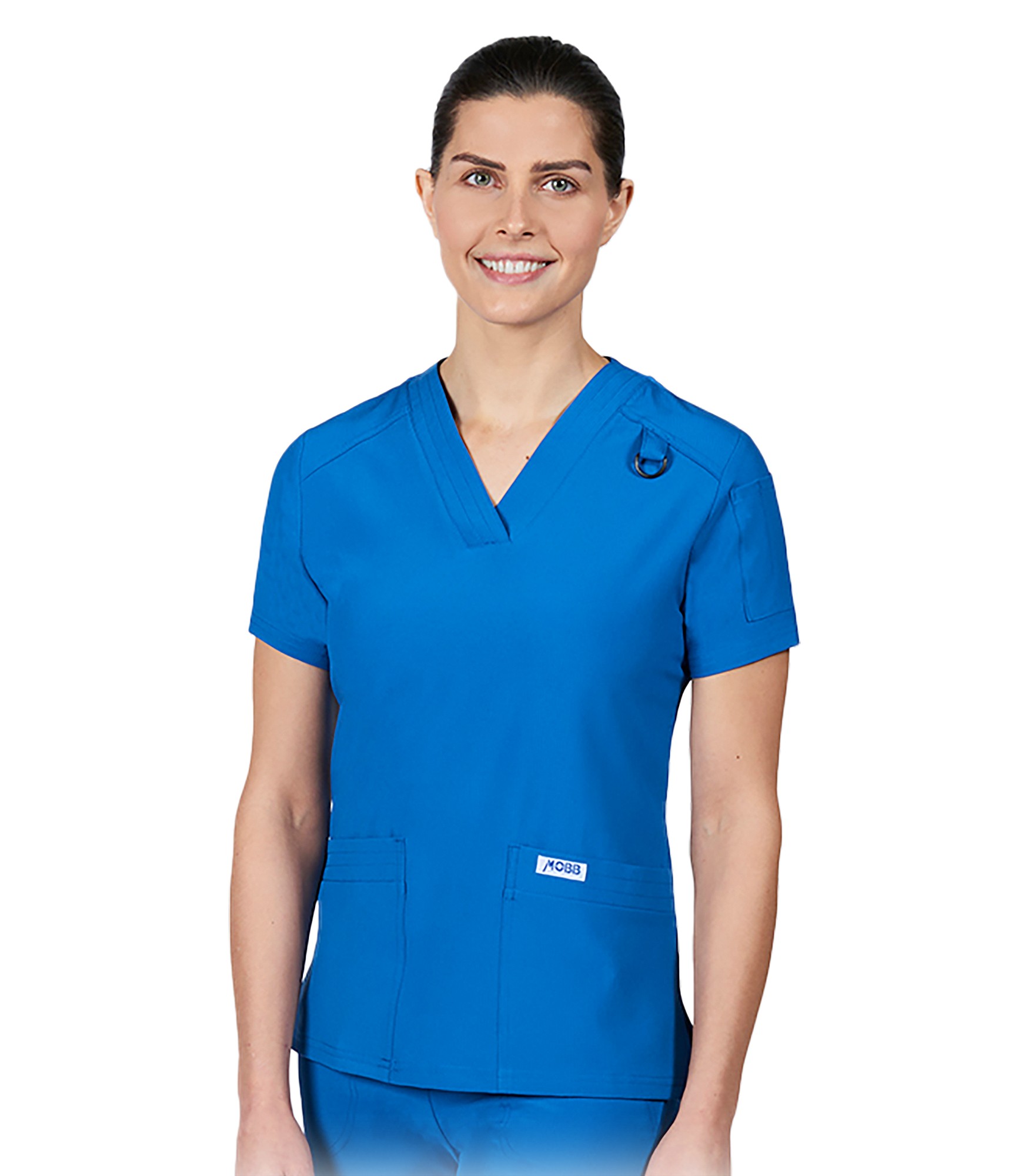 T8010 Scrub Top  Mobb Mentality Stretchy Scrub