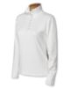 St. Louis Rams Women's L/S Gleam Satin Trim Snap Mock
