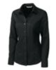 Miami Hurricanes Women's L/S Epic Easy Care Dobby Shirt