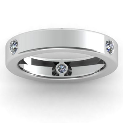 Circular Band Birthstone Ring