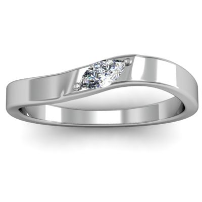 "Muse" Marquise Swirl Ring