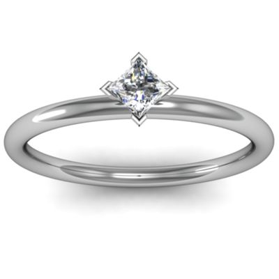 L-Shaped Princess Ring