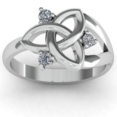 Siobhán Celtic Knot Ring