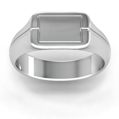 Insignia Seal Signet Mens Ring