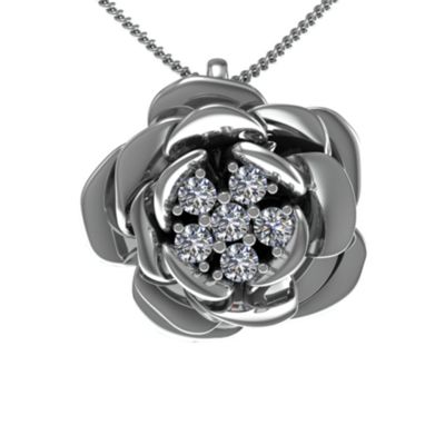 Family Rose Pendant