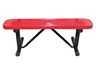 Perforated Backless In-Ground Bench