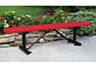 Backless Park Bench