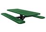 In Ground Rectangle Picnic Table