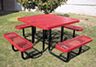Square Outside Picnic Table