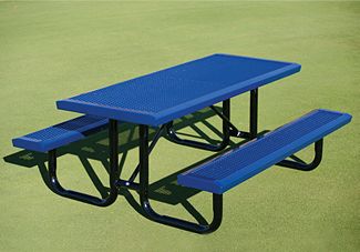 Perforated Park Bench T6INF