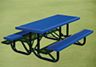 Perforated Park Bench T6INF