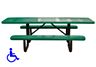 8 Foot ADA Perforated Table