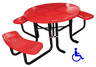 Round ADA Picnic Table