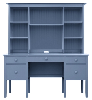 Cottage and Coastal Style Office Furniture | Painted Solid Wood ...