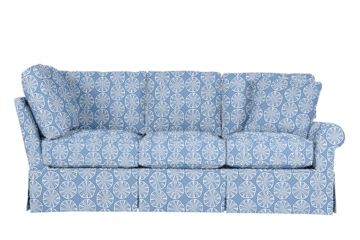 Wilton Skirted Right Arm Facing Corner Sofa