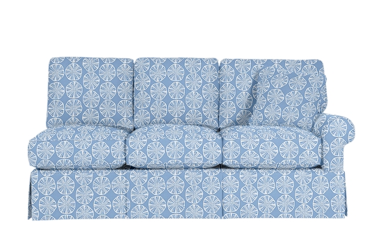 Wilton Skirted Right Arm Facing Sofa