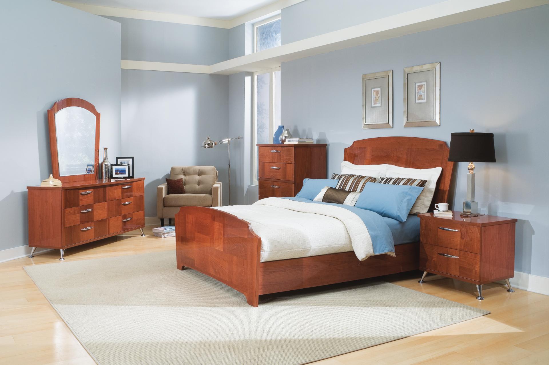 Omega Dark 5-pc Queen Bedroom Set