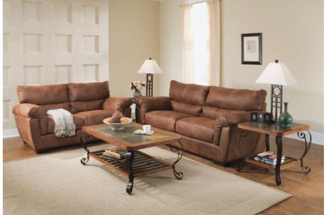 Julian Coffee 2-PC Sofa & Loveseat Package