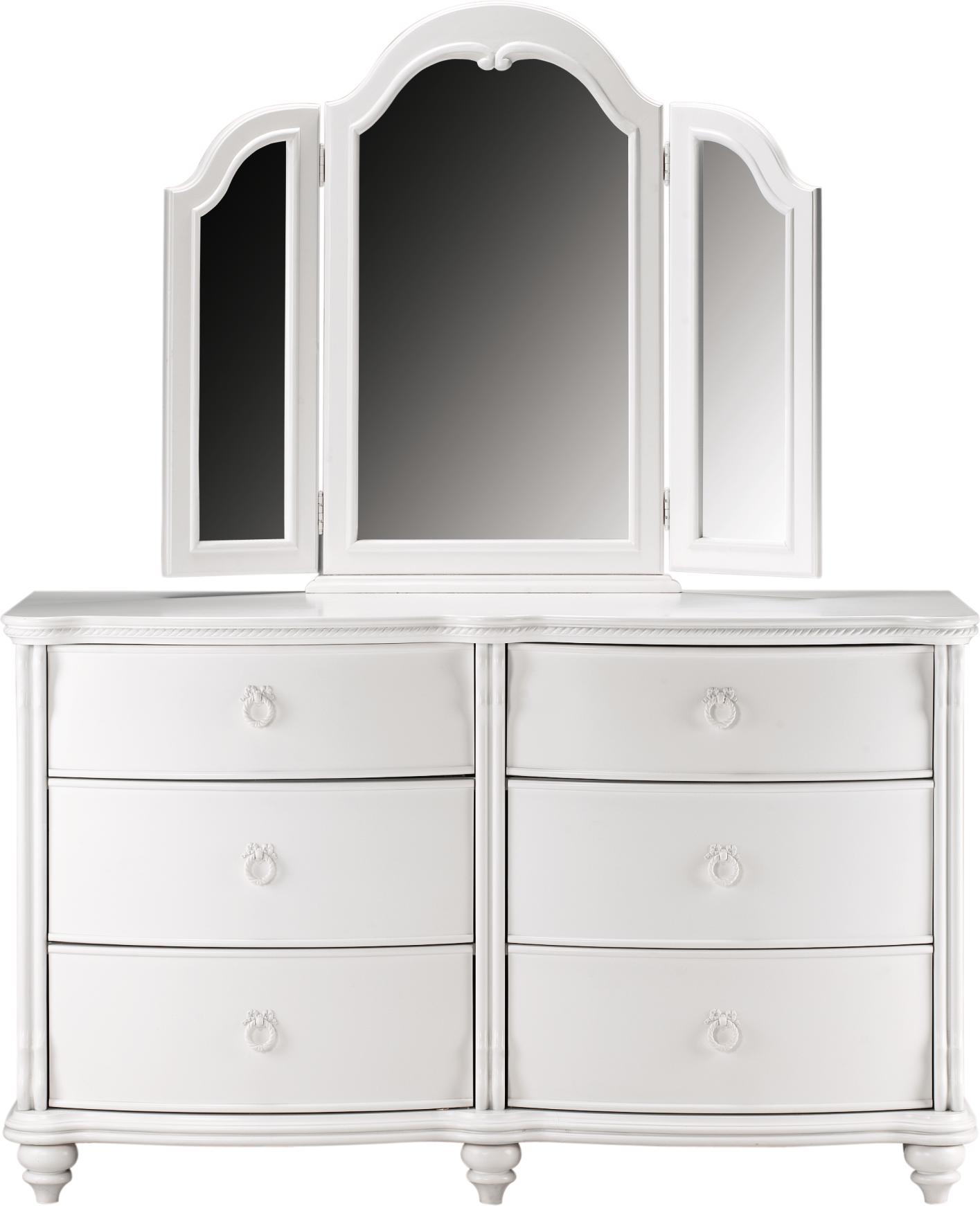 Rose Garden Dresser & Mirror