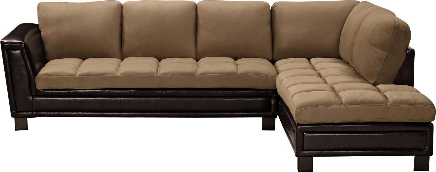 Drexel Mocha 2-pc Sectional