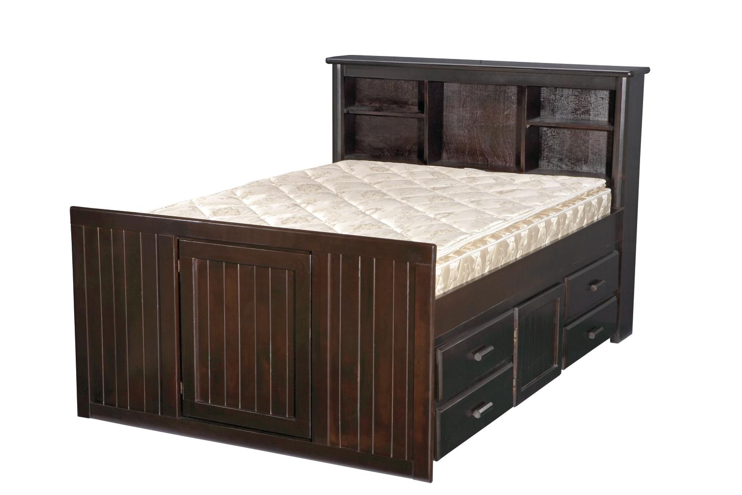 Tahoe Captain Bookcase Full Bed