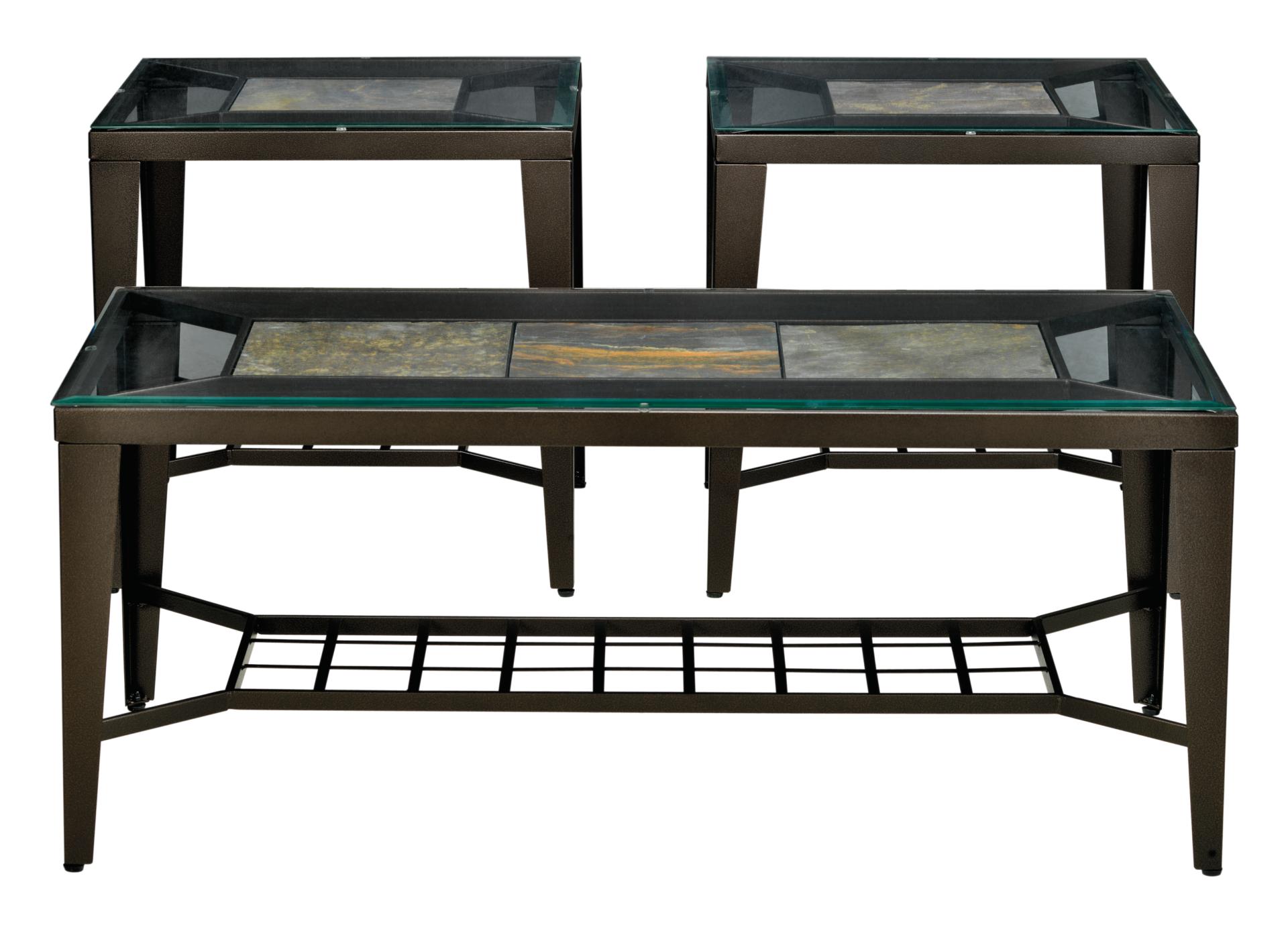 Slate Canyon 3-pc Table Set