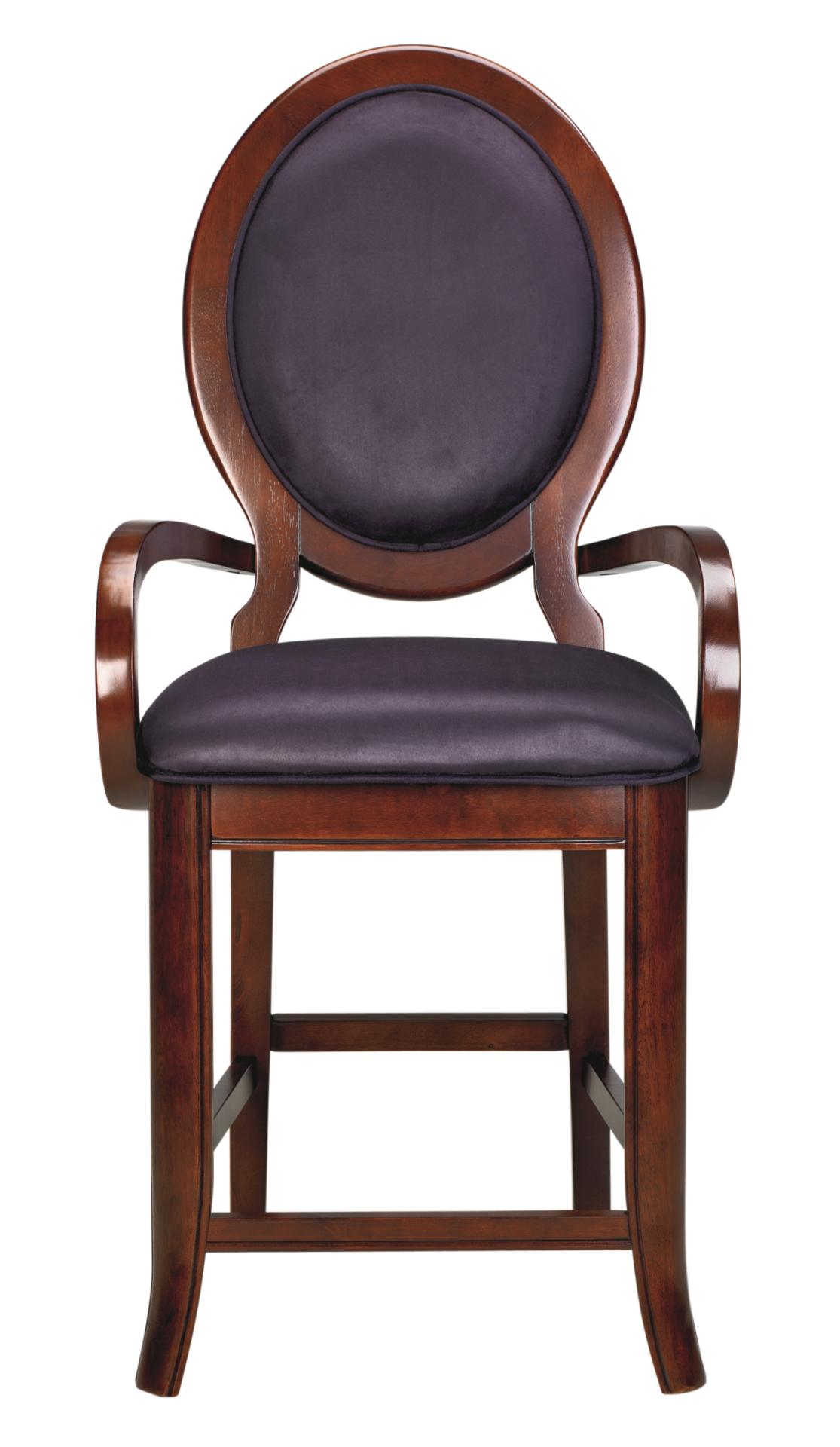 Studio Merlot Pub Arm Chair