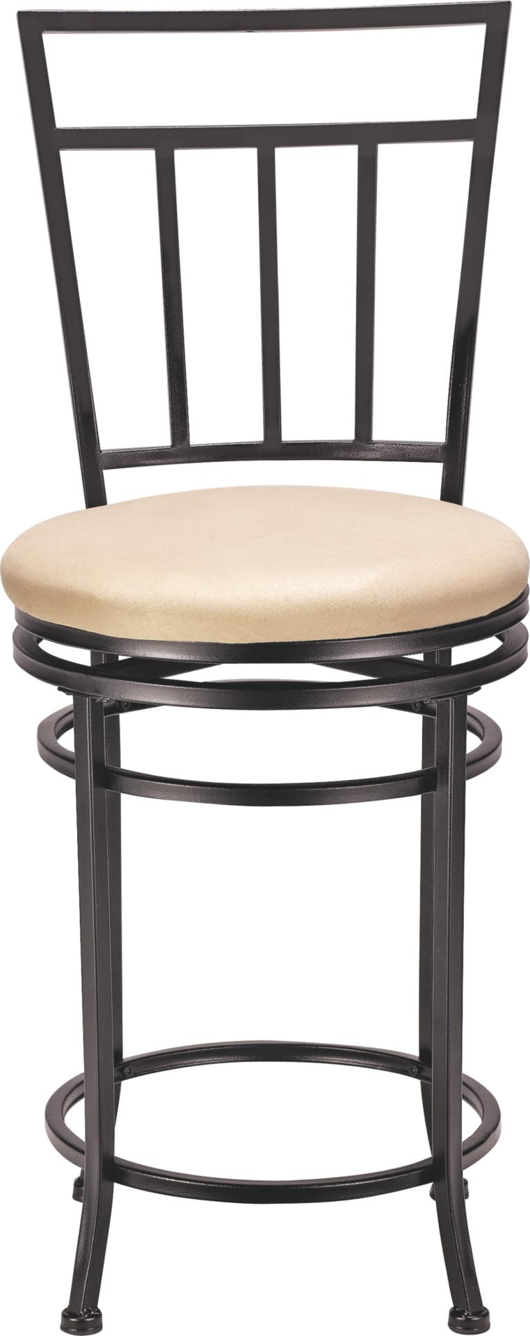 Payton Black 24" Bar Stool