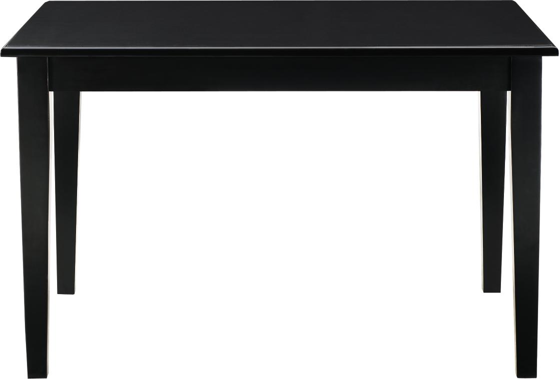 Rainbow Black Dining Table