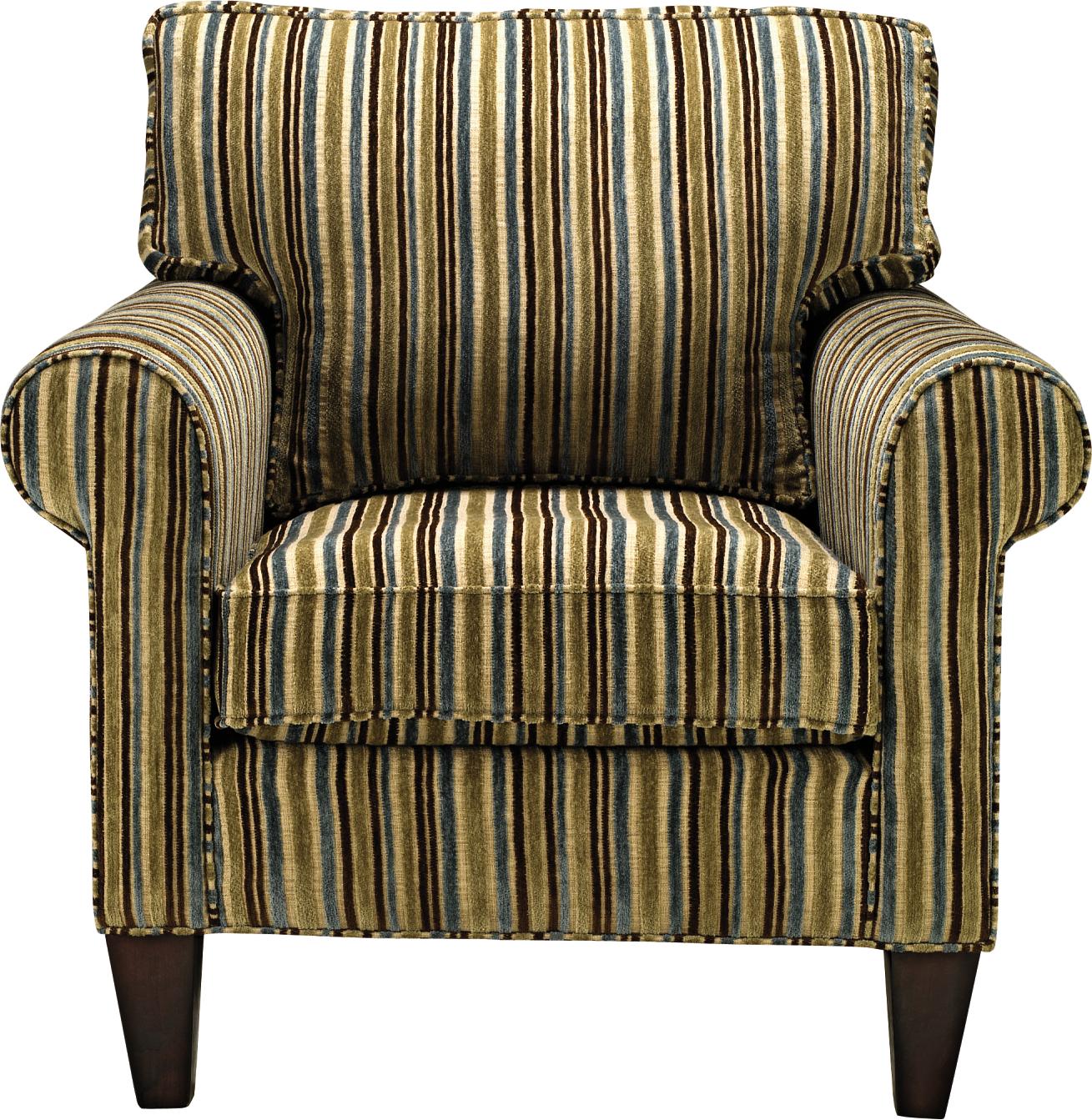 Delaney Stripe Accent Chair