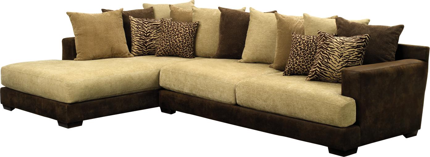 Larkin Chocolate 2-pc Sectional