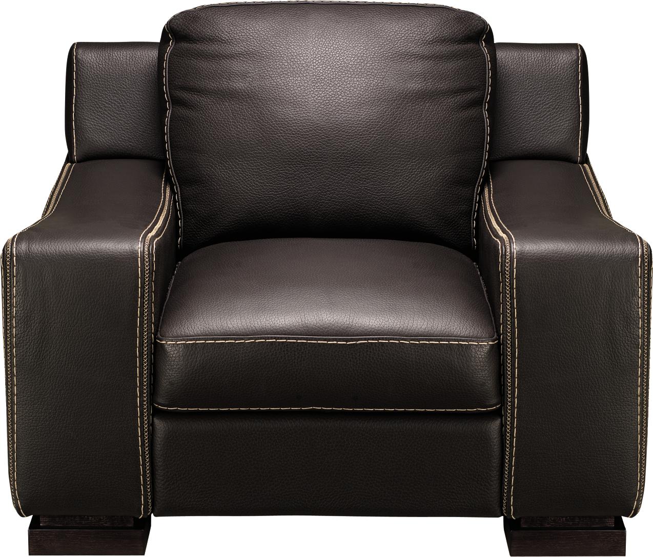 Florence Chocolate Leather Chair
