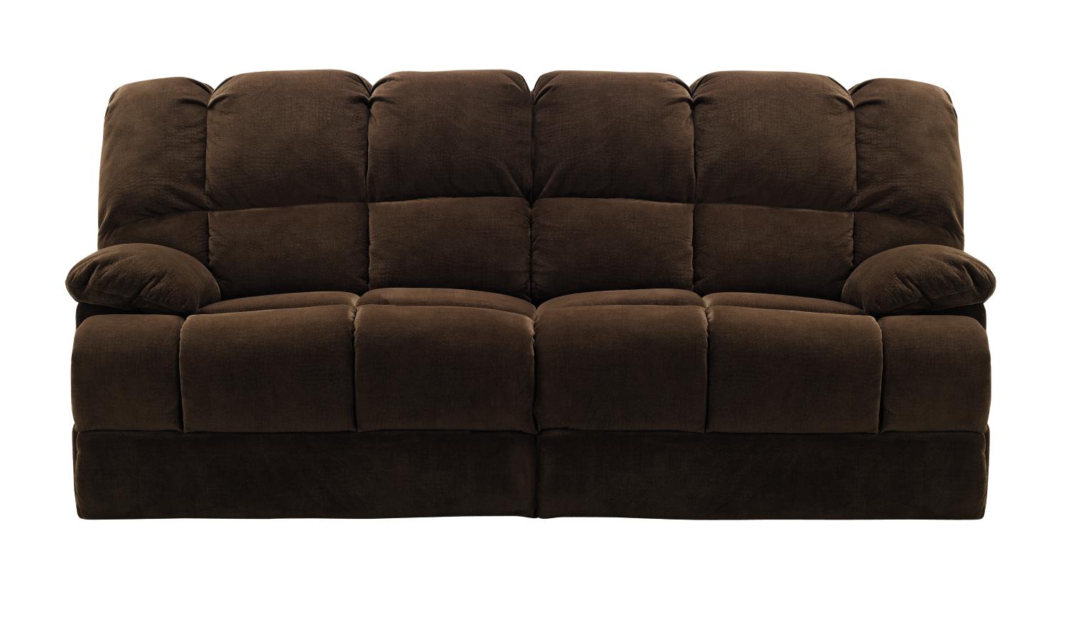 Boston Chocolate Dual Reclining Sofa