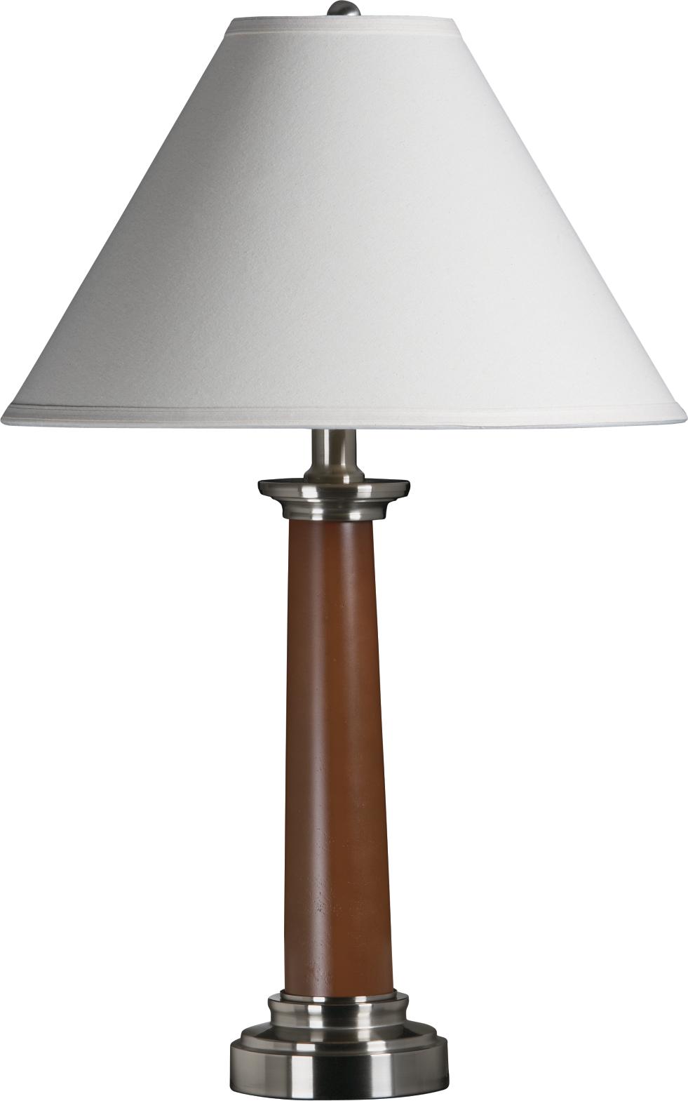 Ebony-brushed Steel Table Lamp