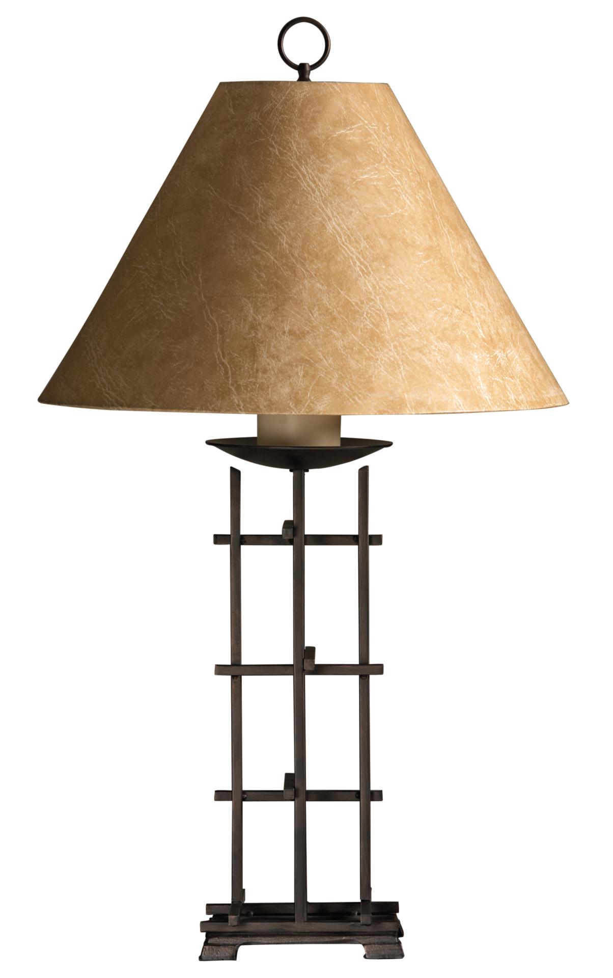 Iron Cross Ladder Table Lamp