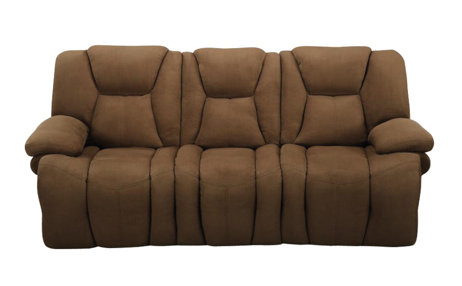 Danford Chocolate Dual Reclining Sofa