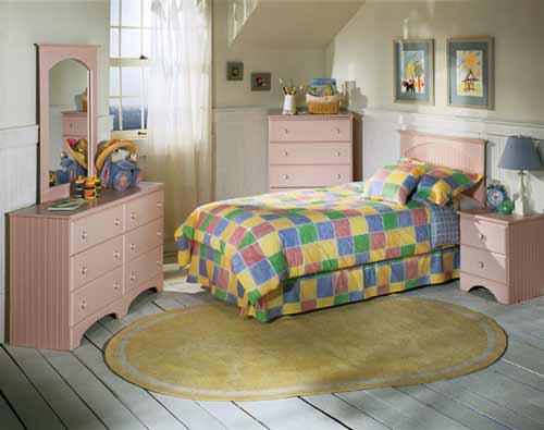 Nantucket Pink Twin Headboard