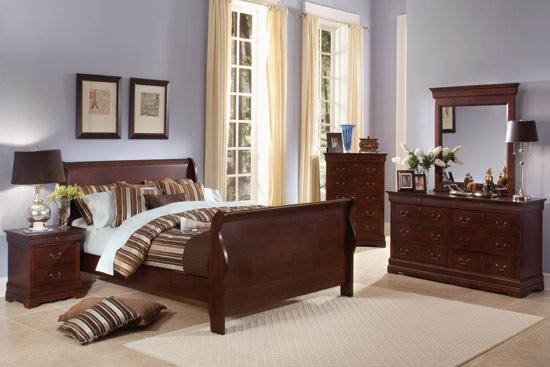 Classic Cherry Queen 5-PC Bedroom Package