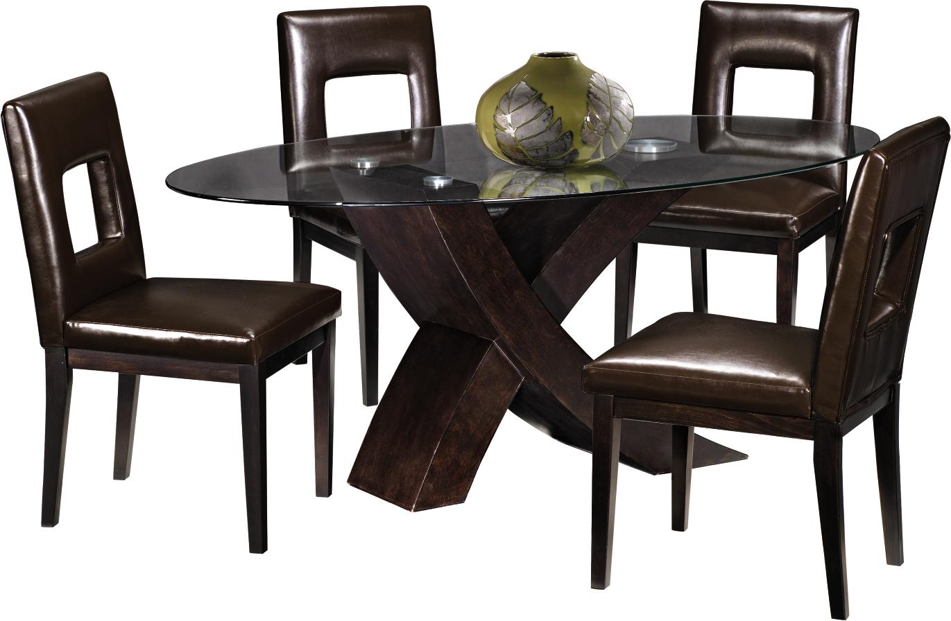 Xavier Mocha 5-pc Dinette