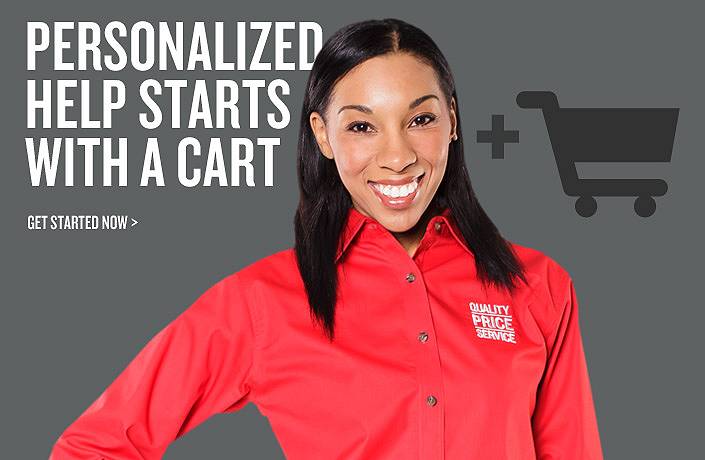 It Starts With A Cart - Get Persoanlized Help