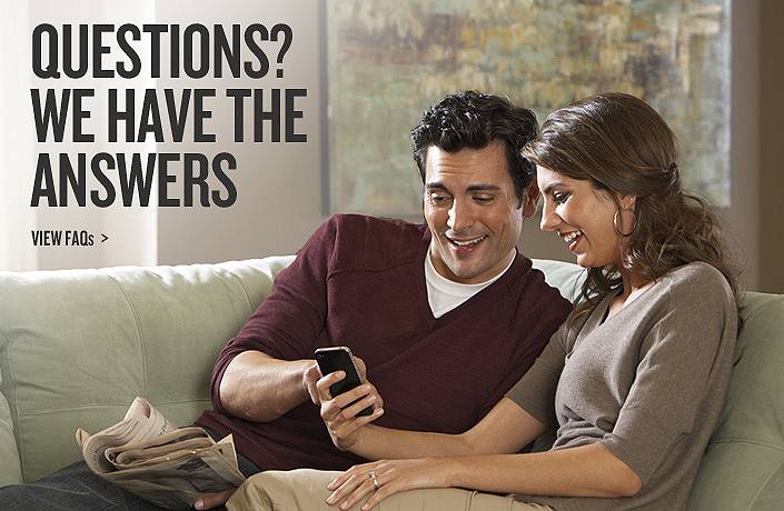 Questions? We Have Answers View Our Frequntly Asked Questions